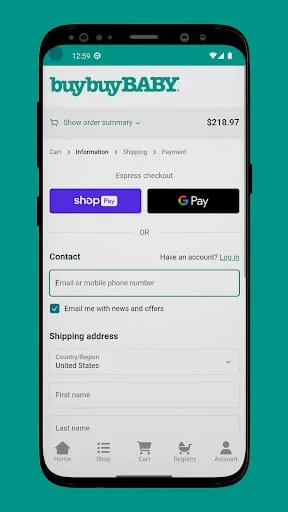 buybuy BABY Screenshot 2