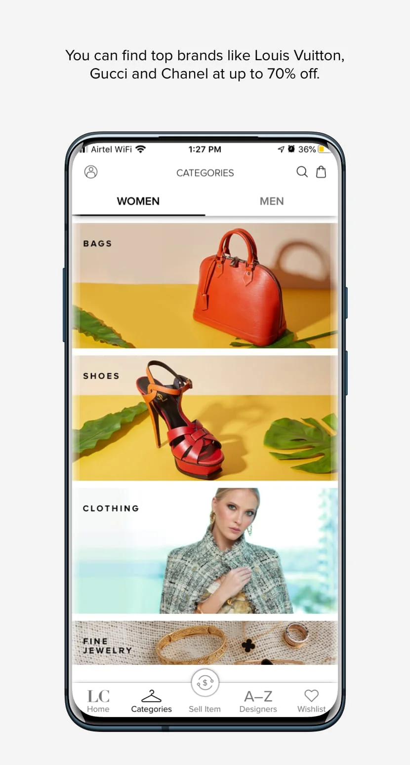 The Luxury Closet - Buy & Sell Screenshot 2