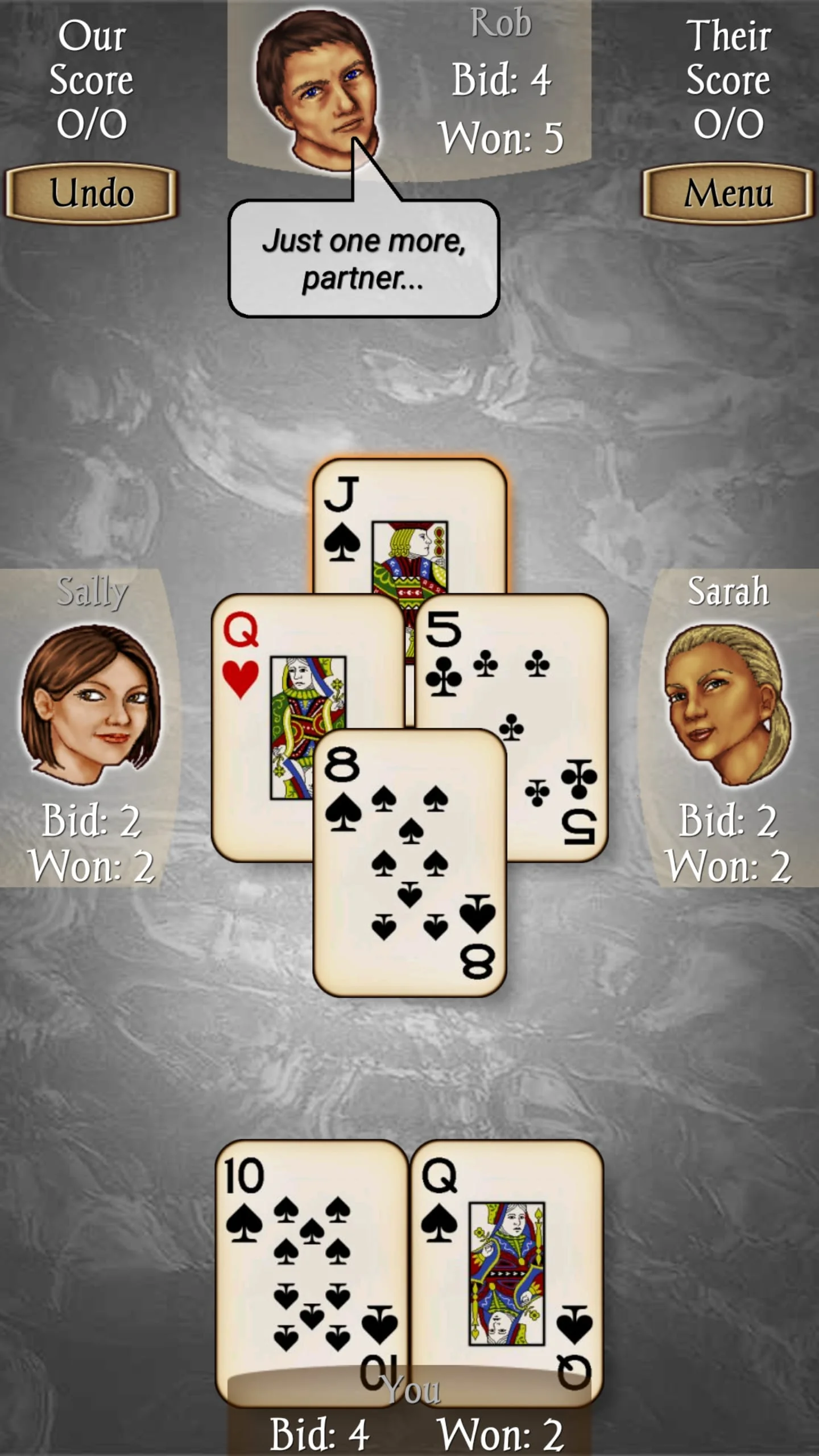Spades Screenshot 1