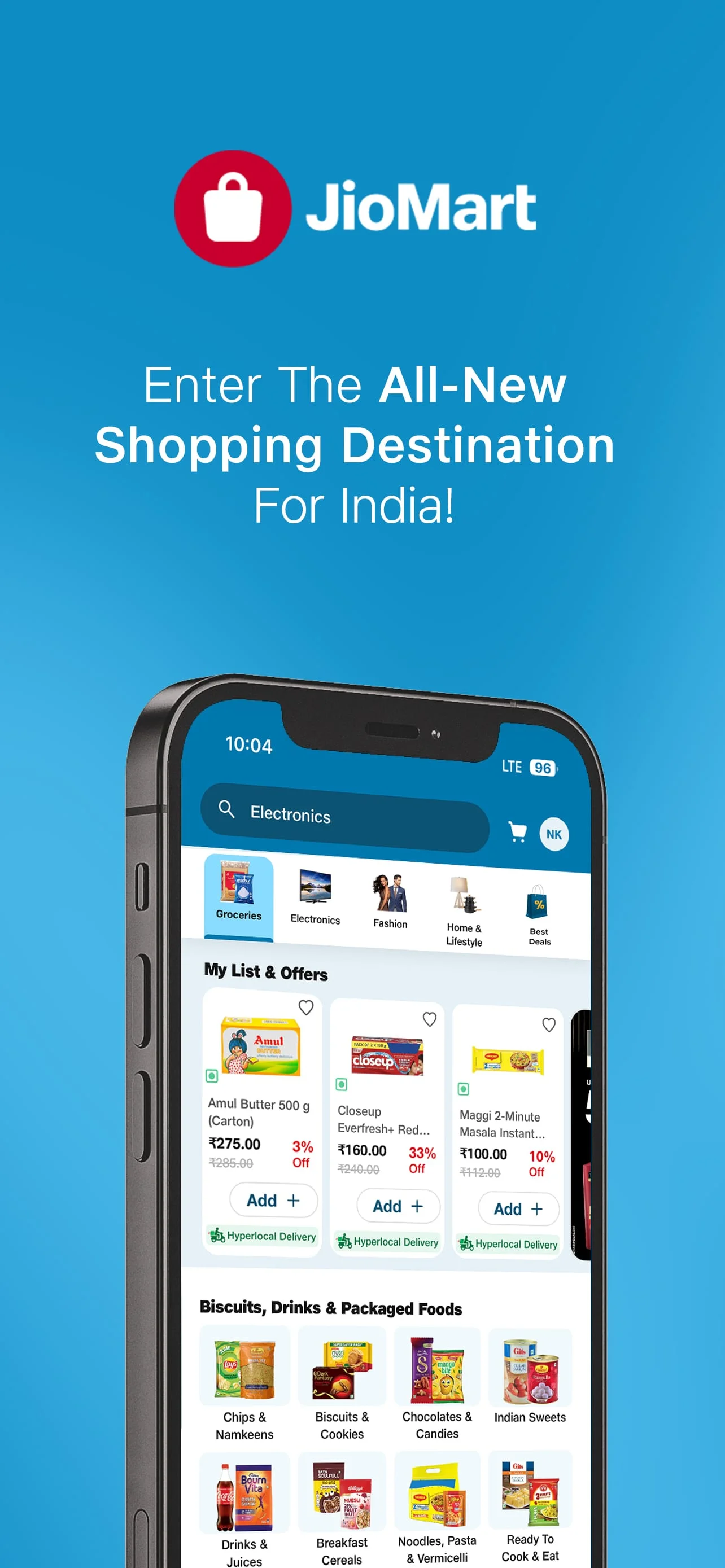 JioMart Online Shopping App Screenshot 1