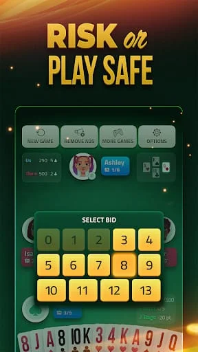 Spades Offline - Card Game Screenshot 2
