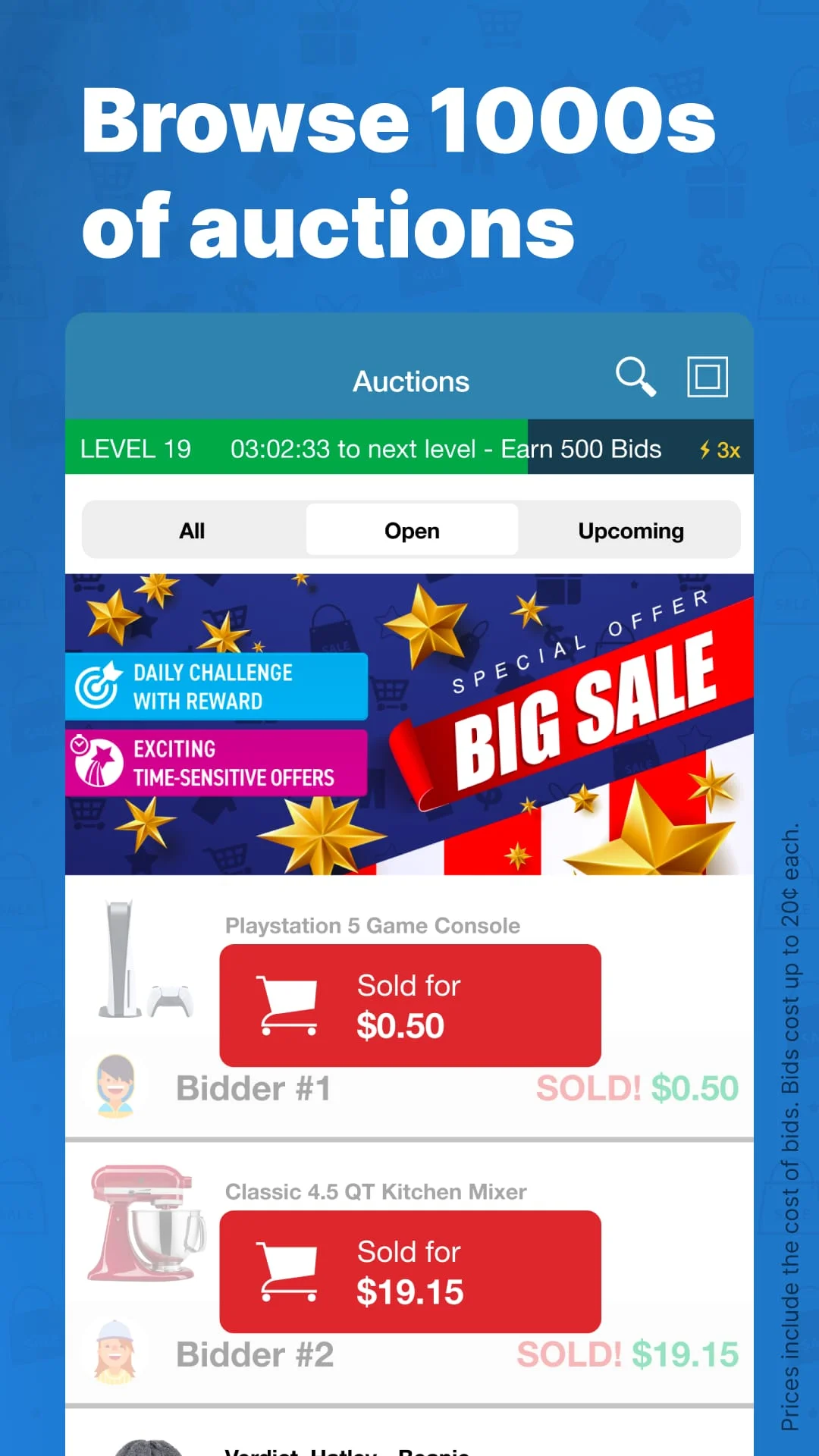 DealDash - Bid & Save Auctions Screenshot 3
