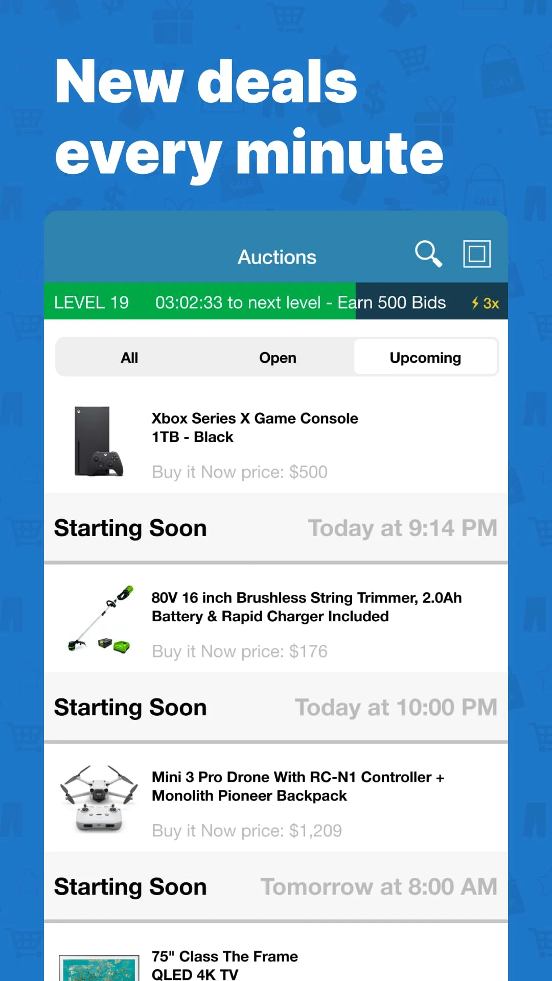 DealDash - Bid & Save Auctions Screenshot 4