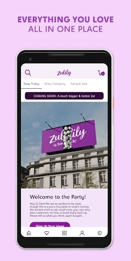 Zulily Screenshot 3