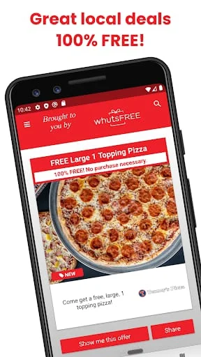WhutsFree -  Get FREE stuff! Screenshot 1