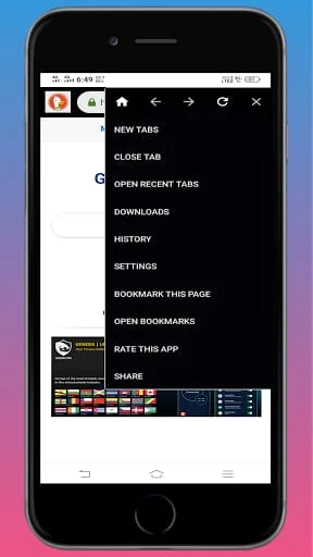 Dark Web Browser Screenshot 3