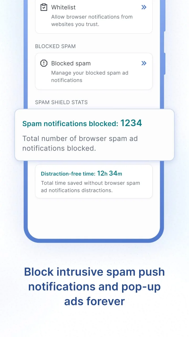 AdTranquility Spam Protection Screenshot 4