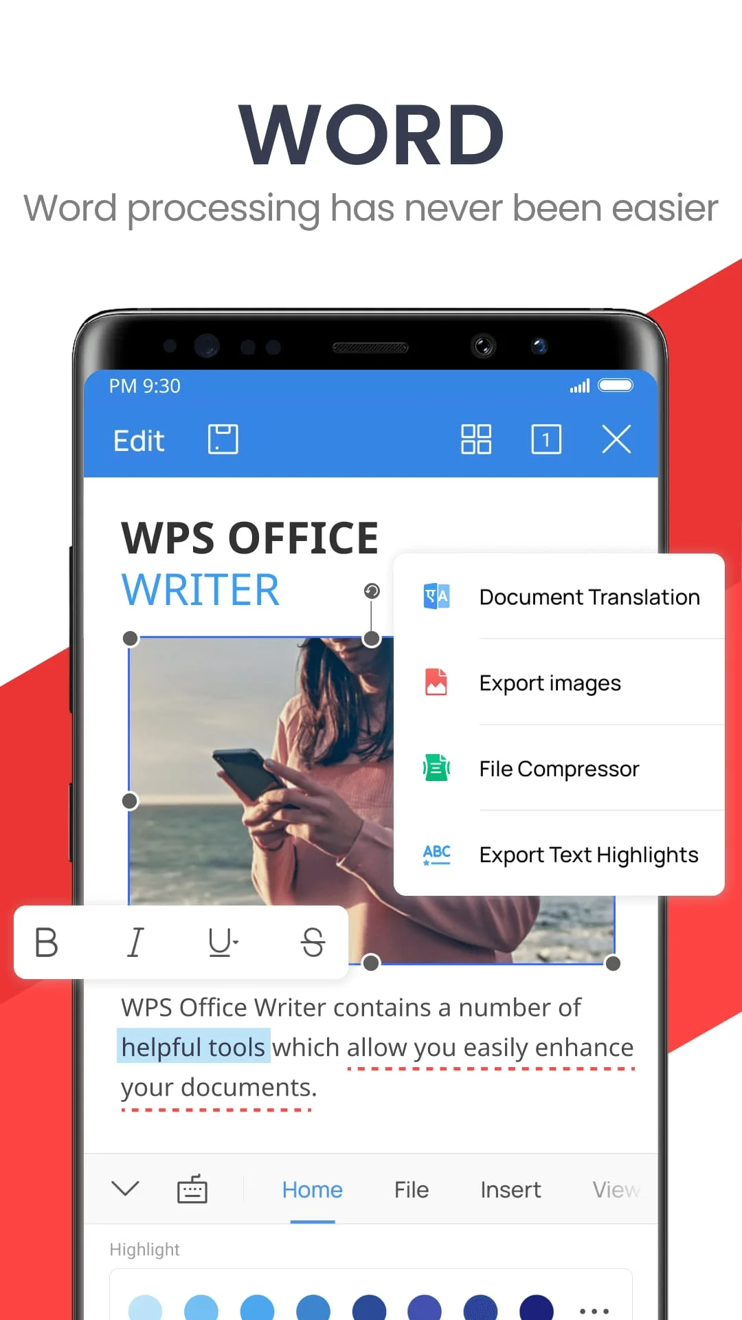 WPS Office-PDF,Word,Sheet,PPT Screenshot 3