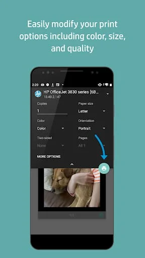 HP Print Service Plugin Screenshot 4
