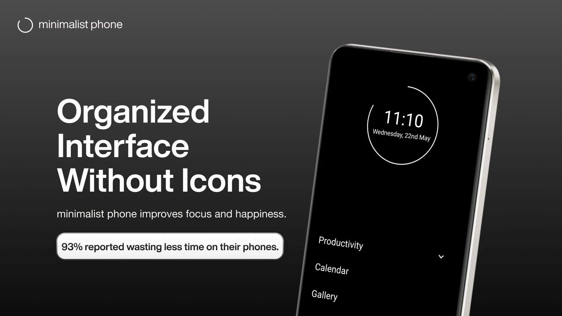 minimalist phone: Screen Time Screenshot 1