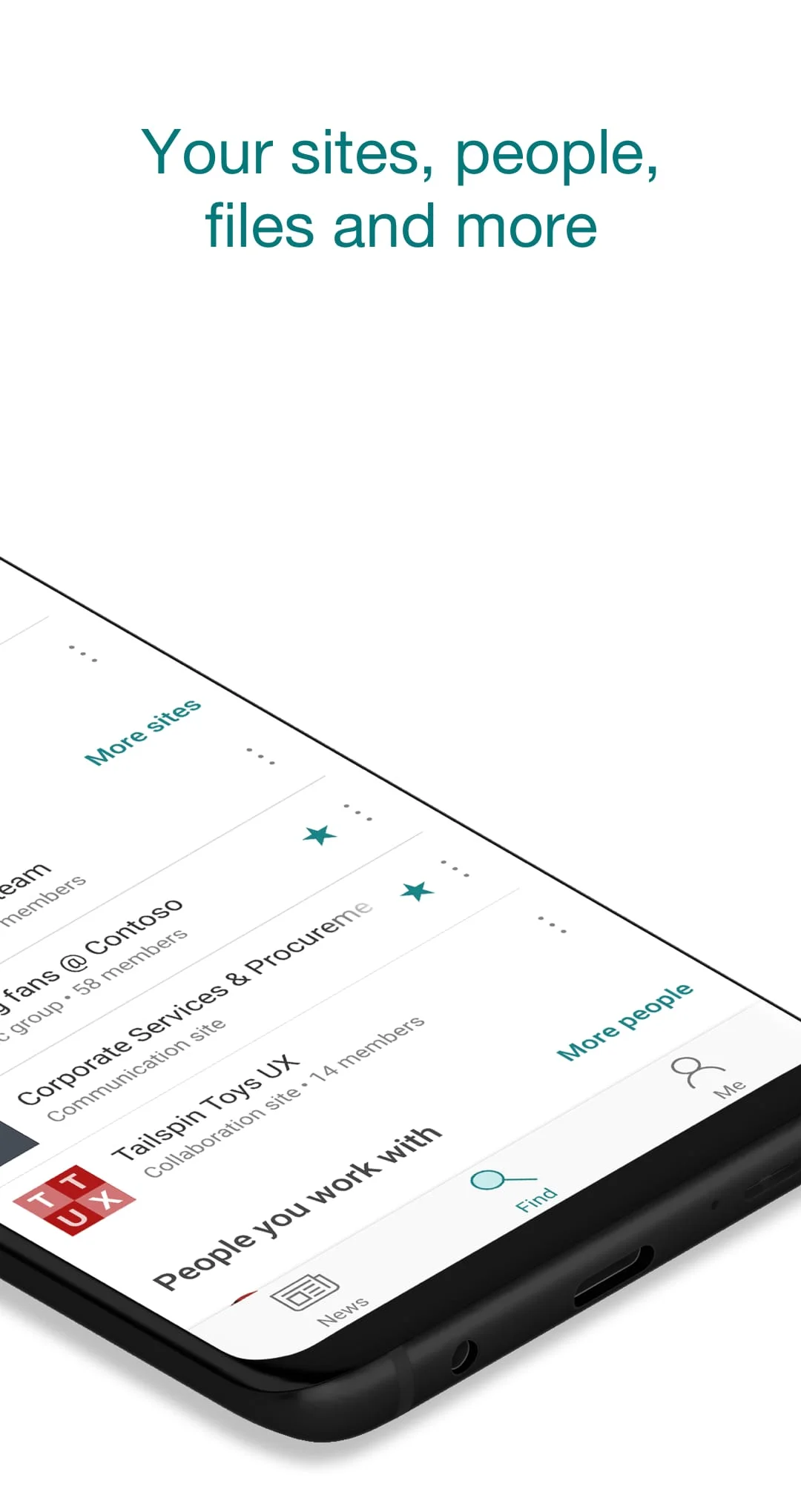 Microsoft SharePoint Screenshot 2