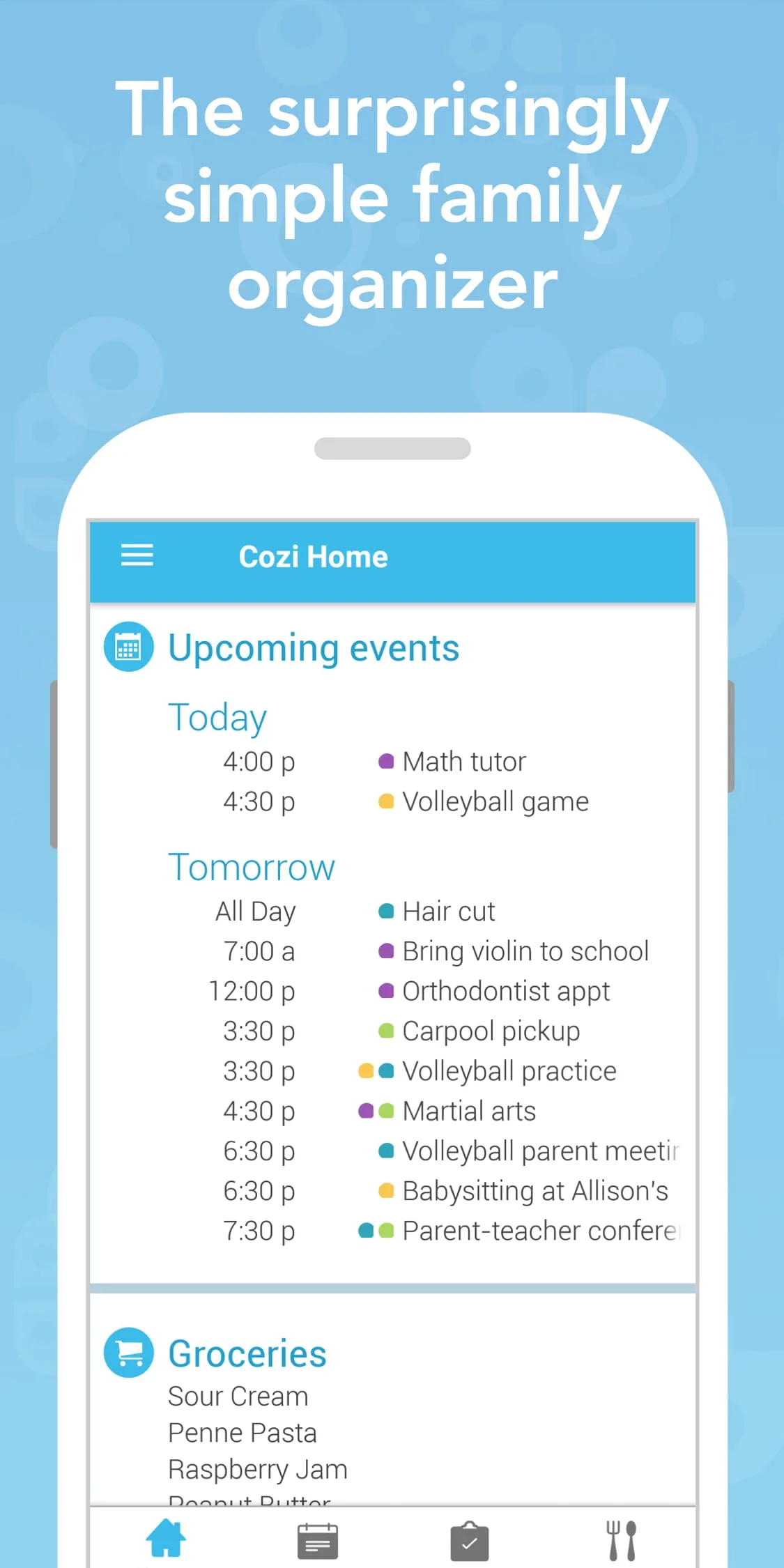 Cozi Family Organizer Screenshot 1