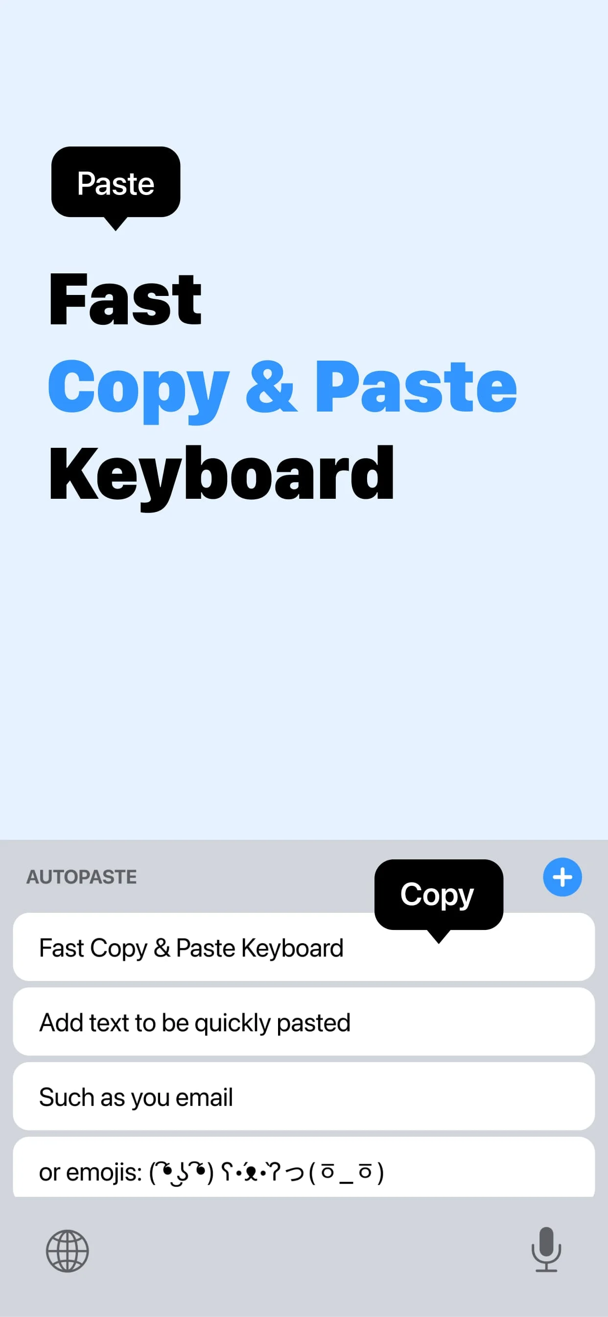 AutoPaste Copy Paste Keyboard Screenshot 2