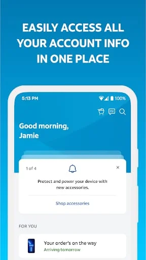 myAT&T Screenshot 1