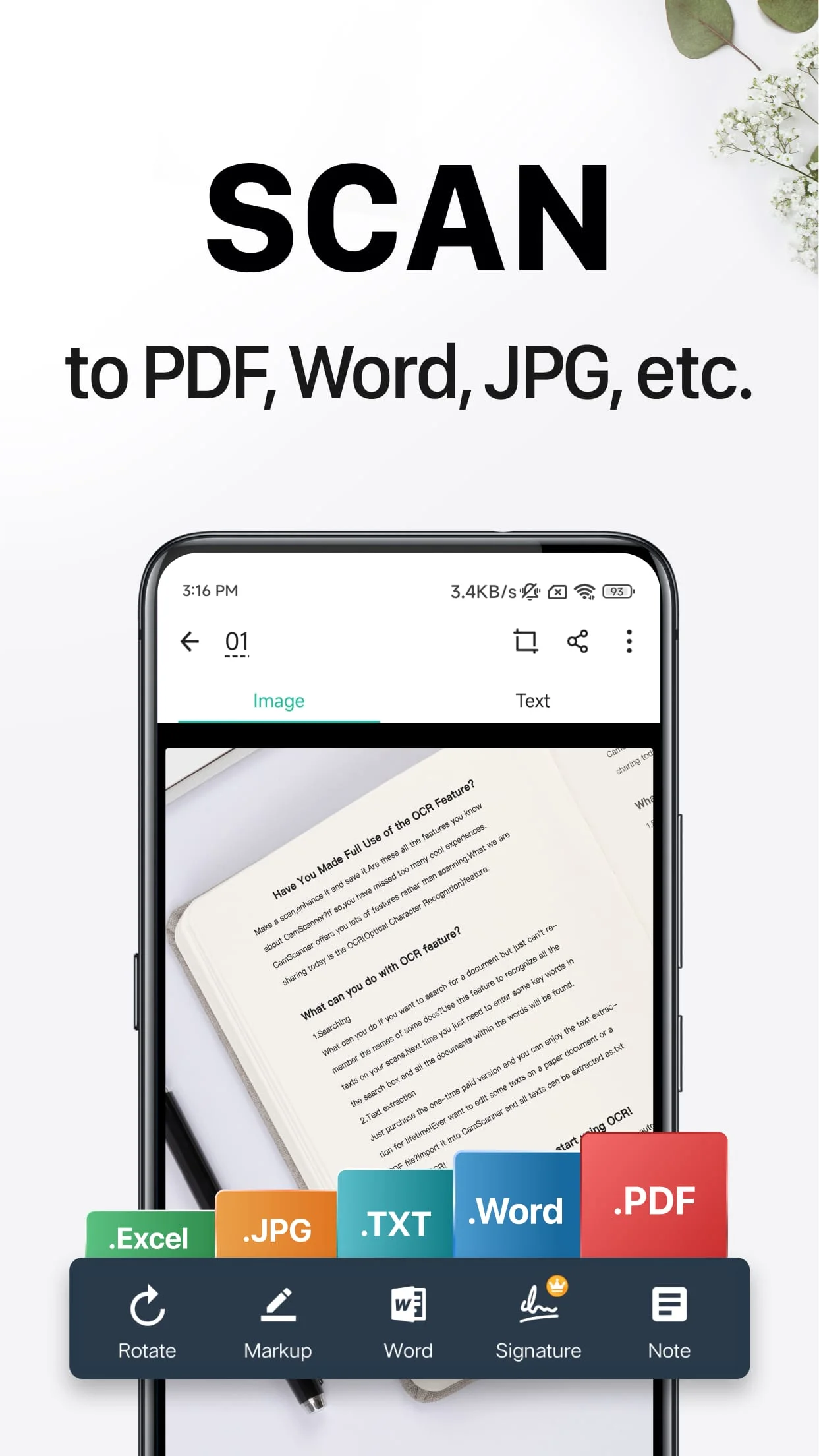 CamScanner- scanner, PDF maker Screenshot 3