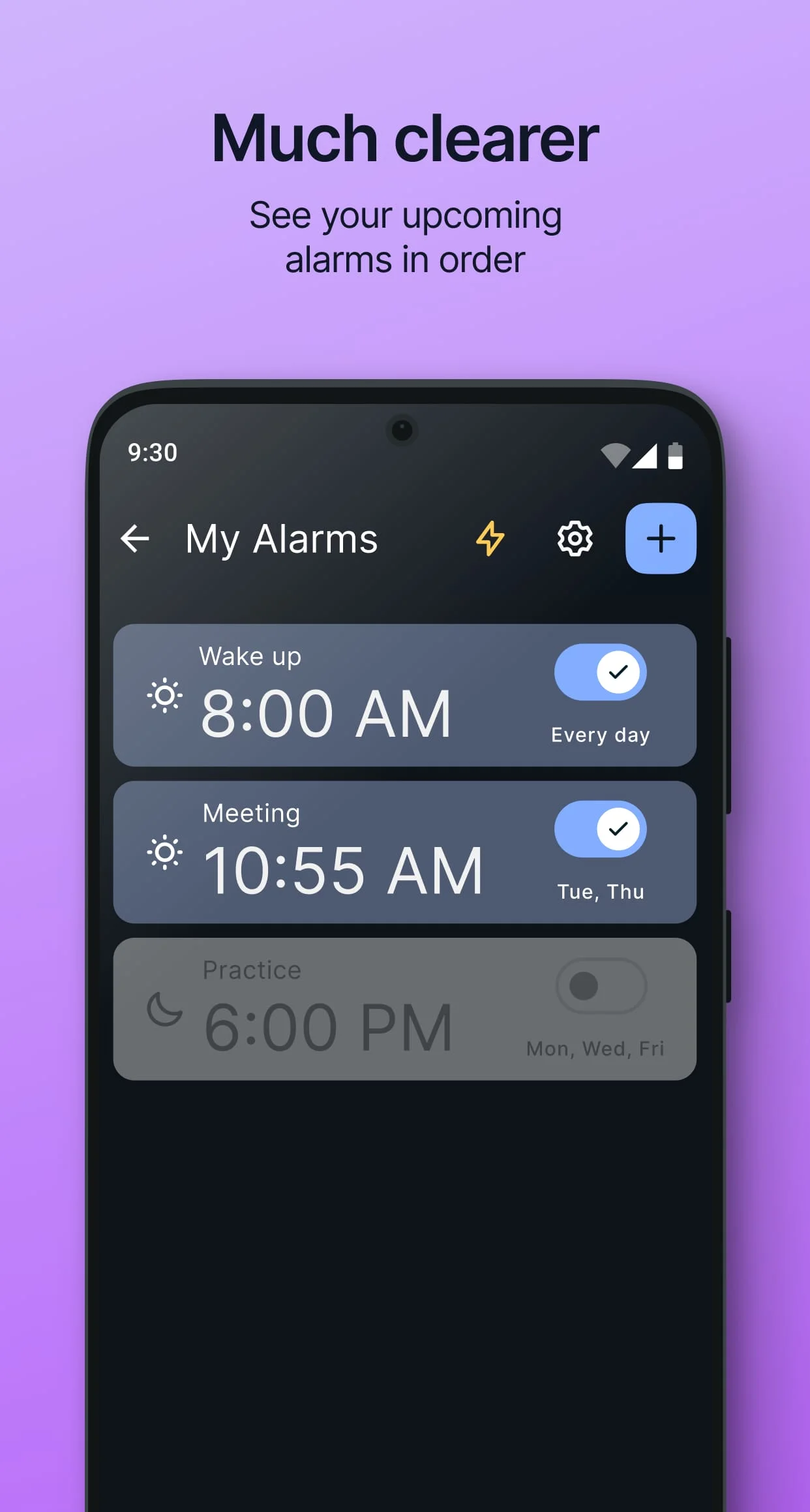 Simple Alarm Clock Screenshot 2