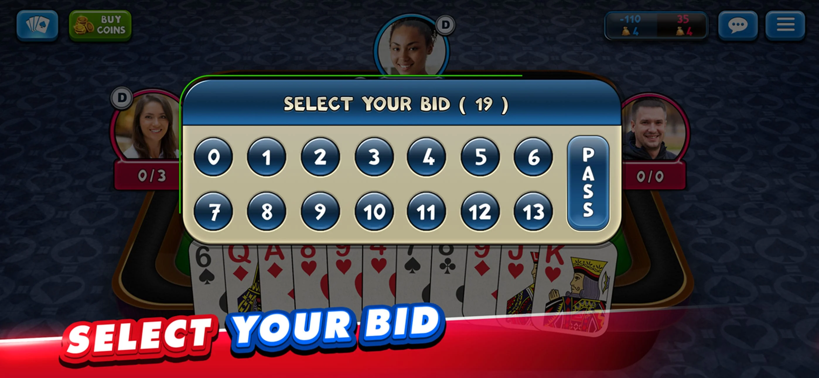 Spades Plus - Card Game Screenshot 2