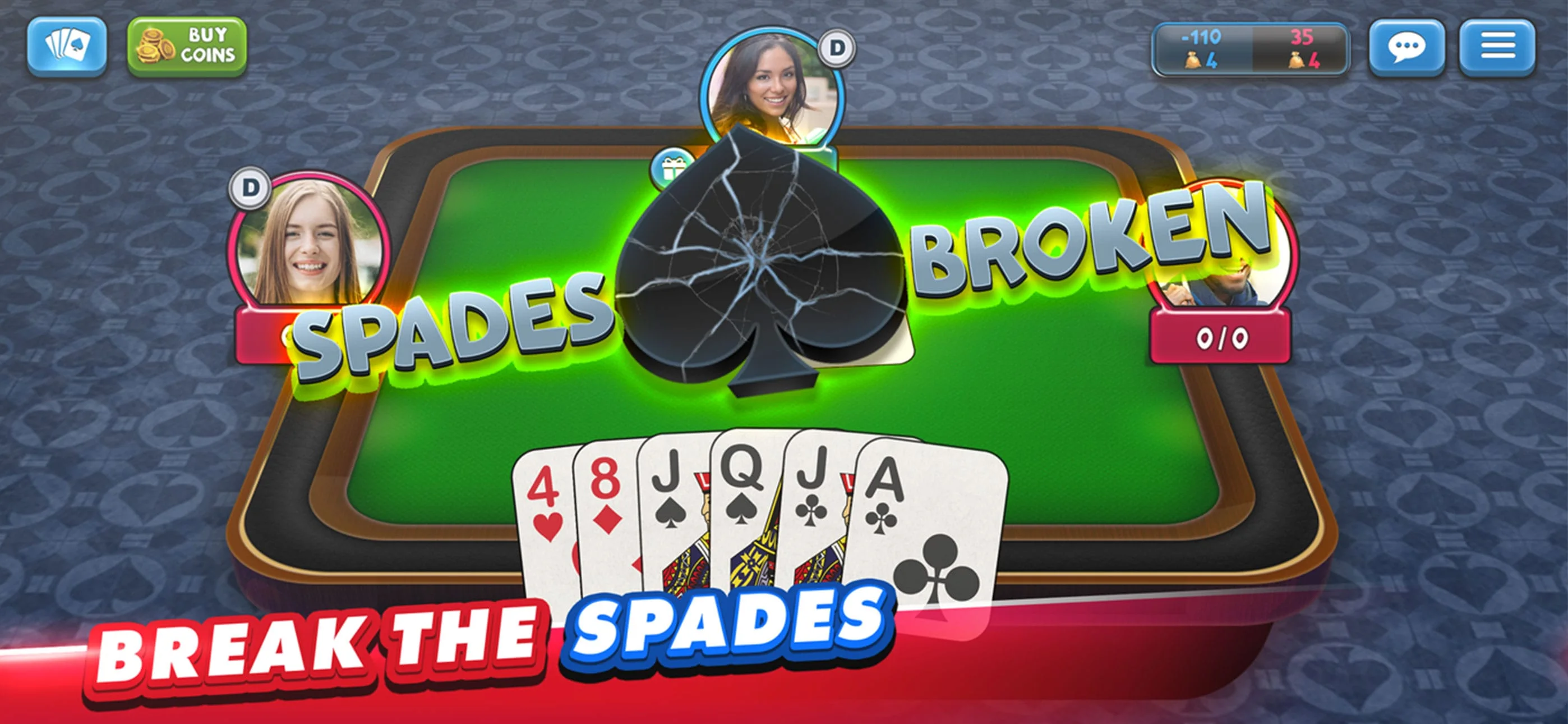 Spades Plus - Card Game Screenshot 3
