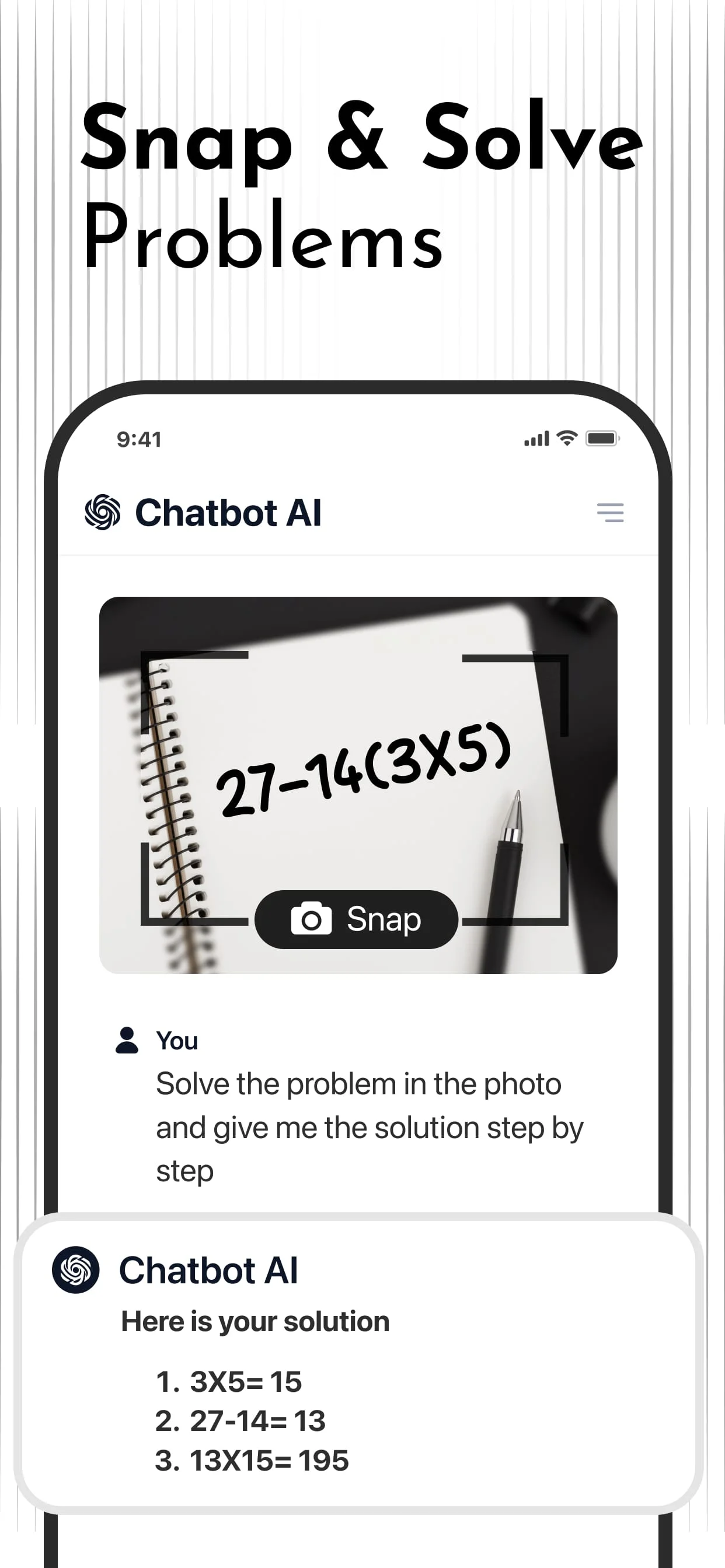 Chatbot AI - Search Assistant Screenshot 3