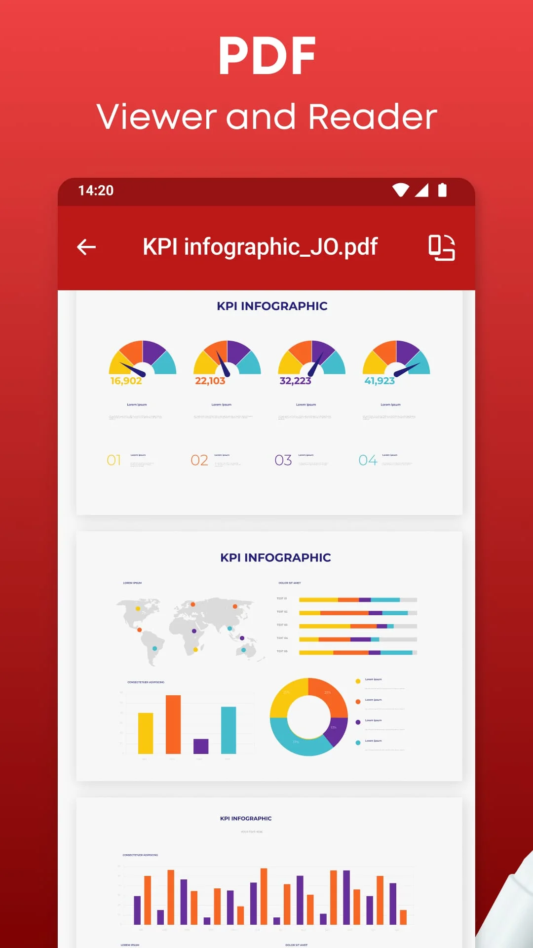 Office Reader - WORD/PDF/EXCEL Screenshot 1