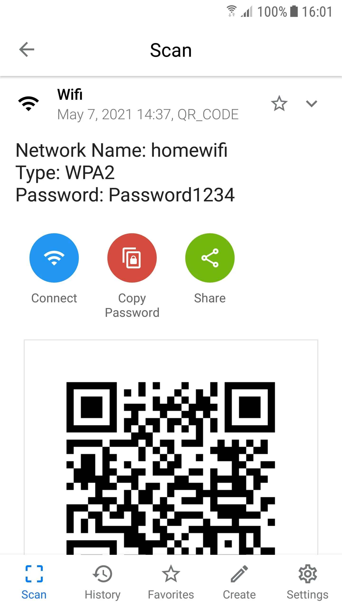 QR & Barcode Reader Screenshot 2