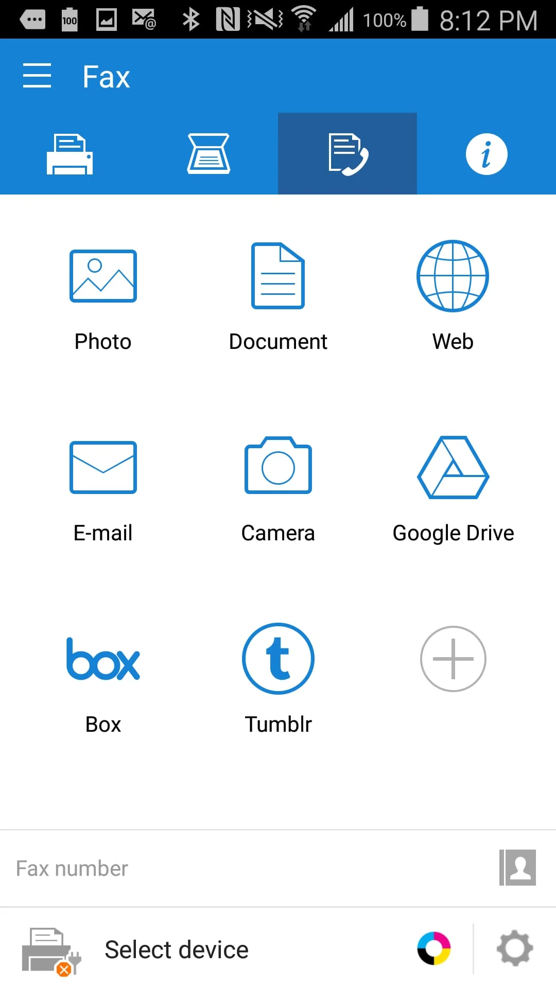 Samsung Mobile Print Screenshot 3