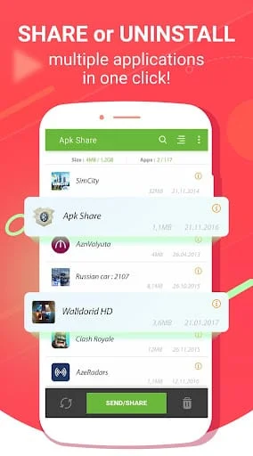 Apk Share Bluetooth Screenshot 1