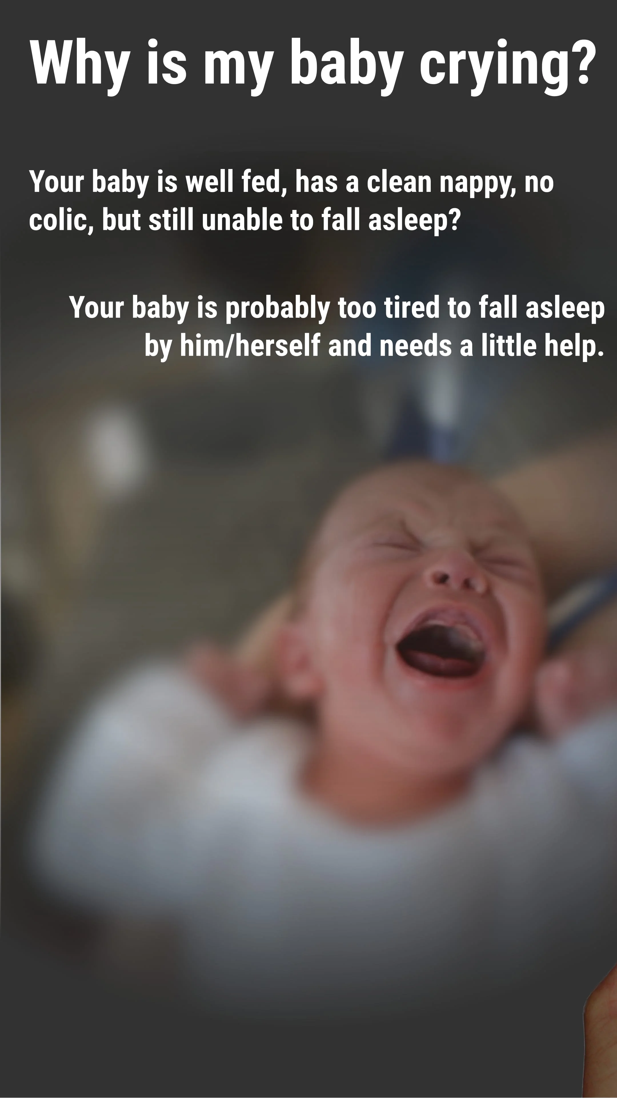 BabySleep: Whitenoise lullaby Screenshot 1