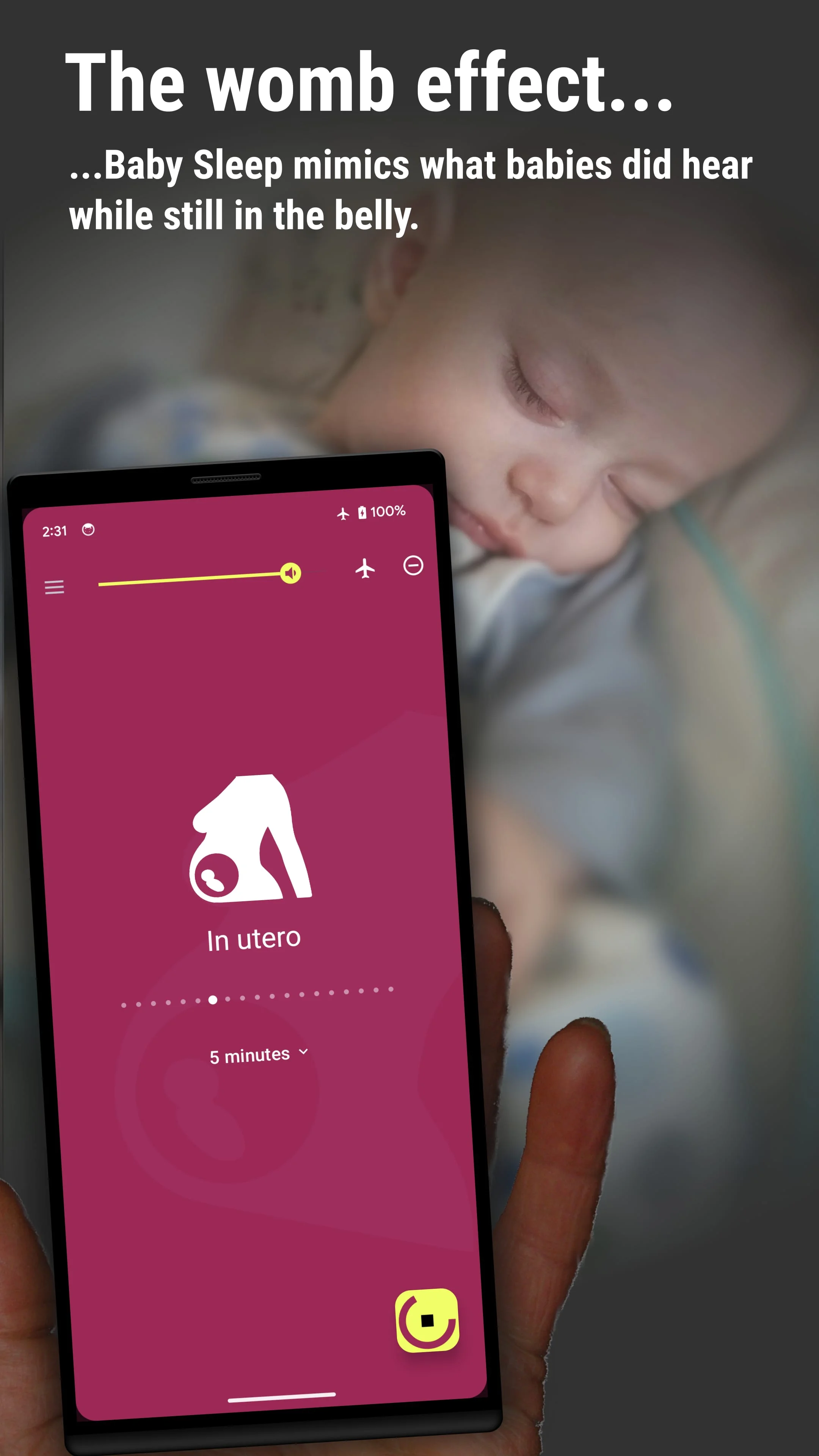 BabySleep: Whitenoise lullaby Screenshot 3