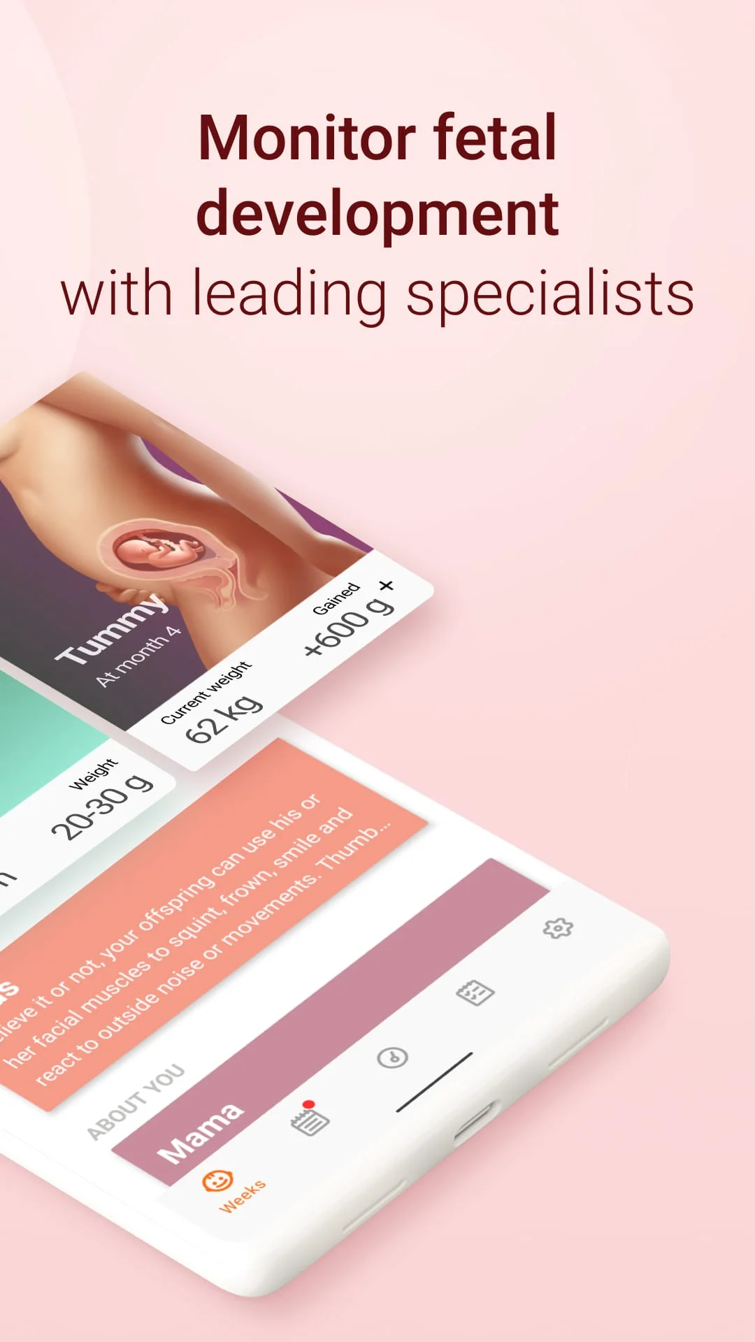 Pregnancy and Due Date Tracker Screenshot 2