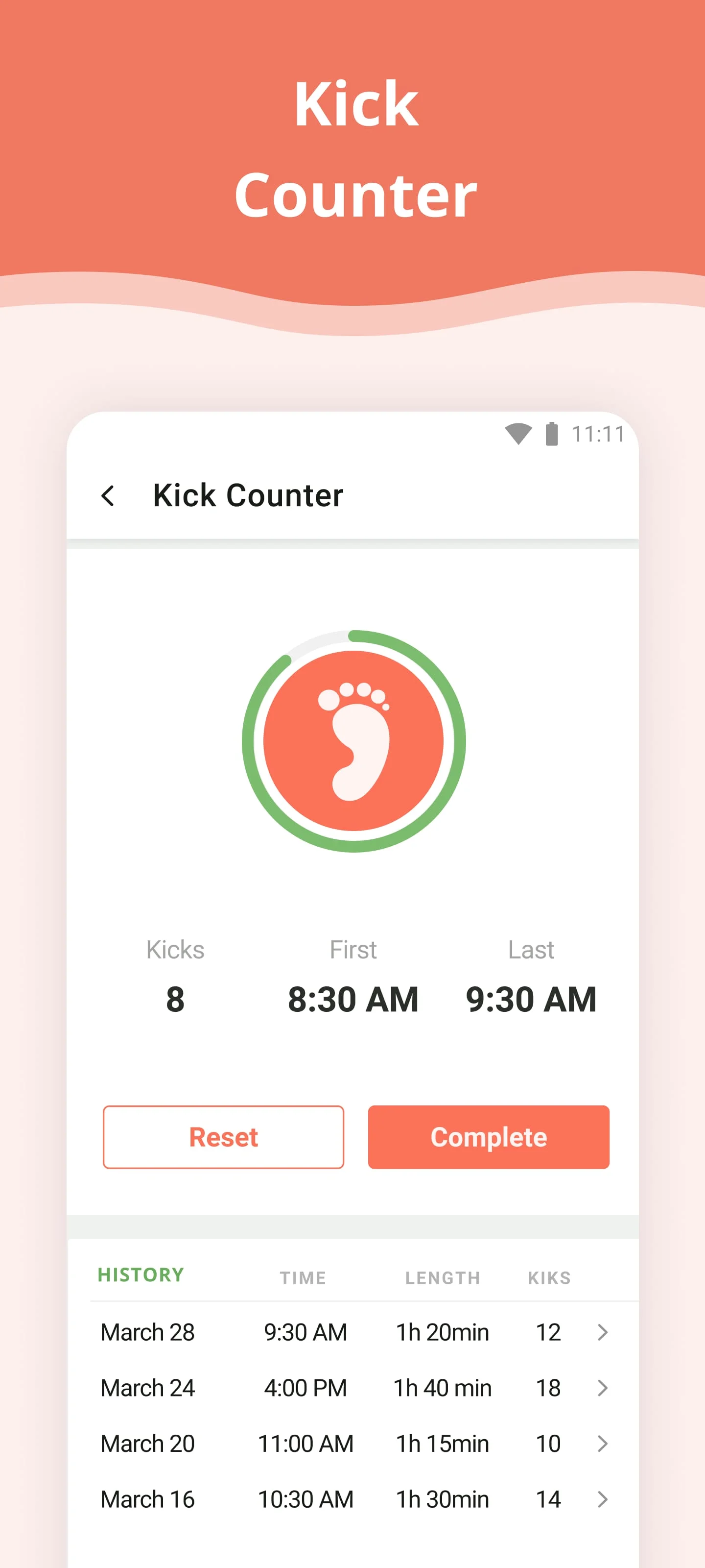 Pregnancy App Screenshot 3