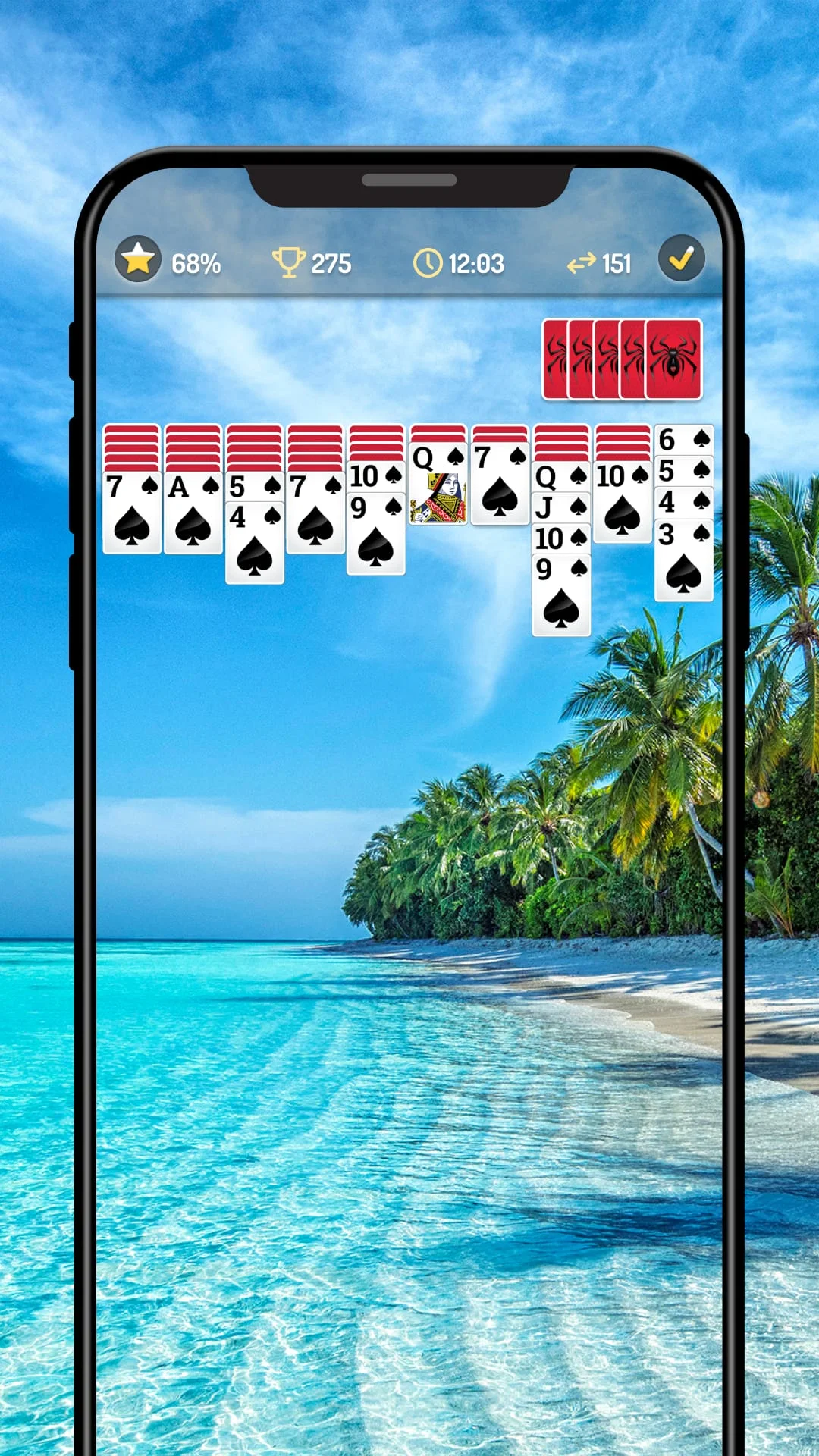Spider Solitaire - Card Games Screenshot 3