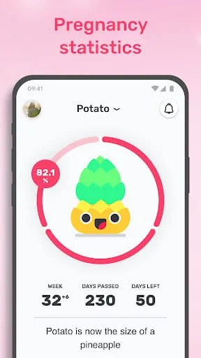 Preggers: Pregnancy & Baby App Screenshot 1