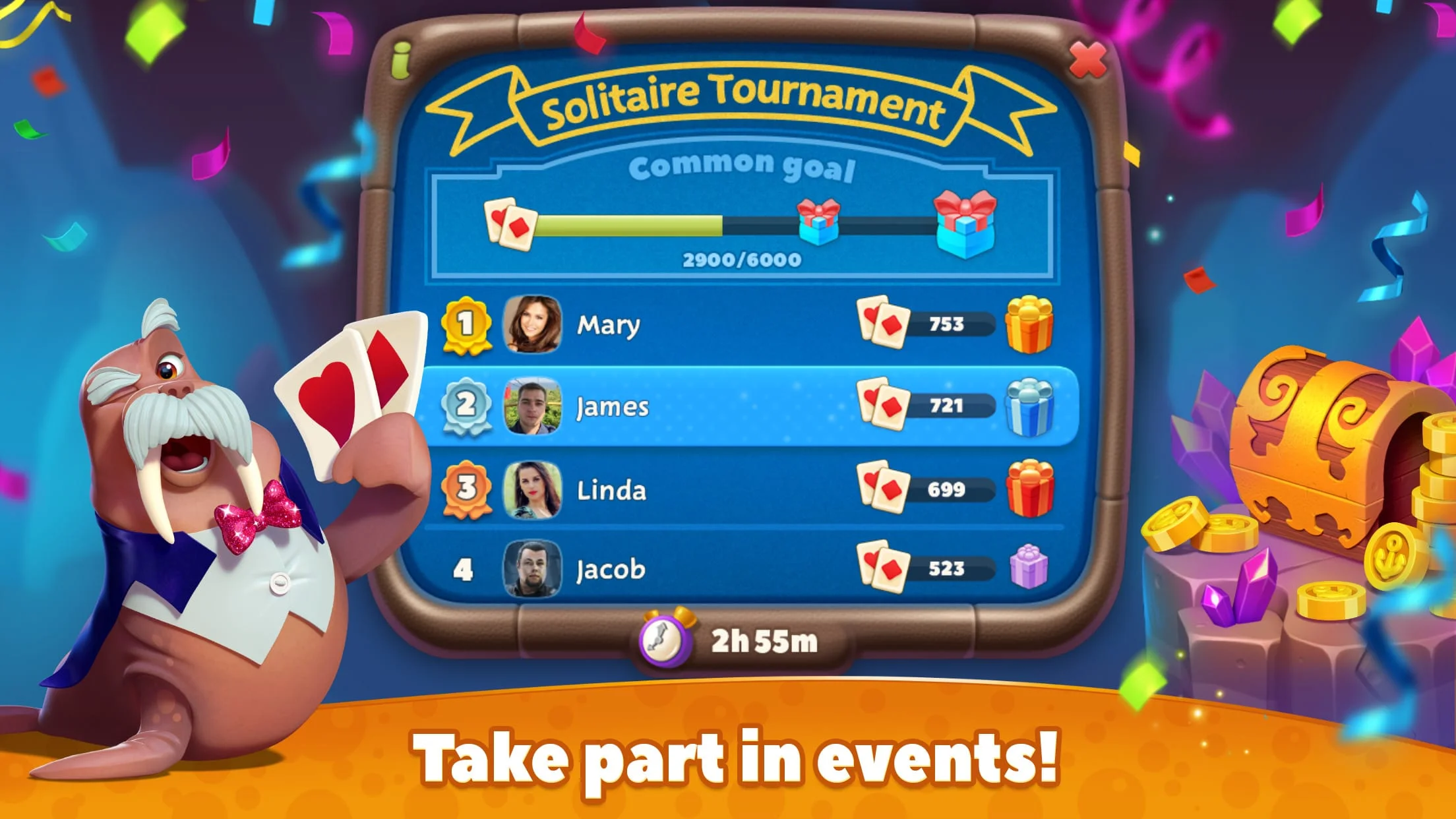 Undersea Solitaire Tripeaks Screenshot 3