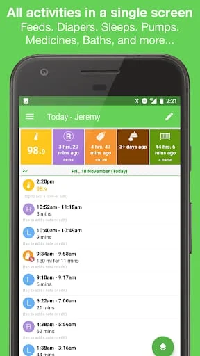 Feed Baby - Baby Tracker Screenshot 4