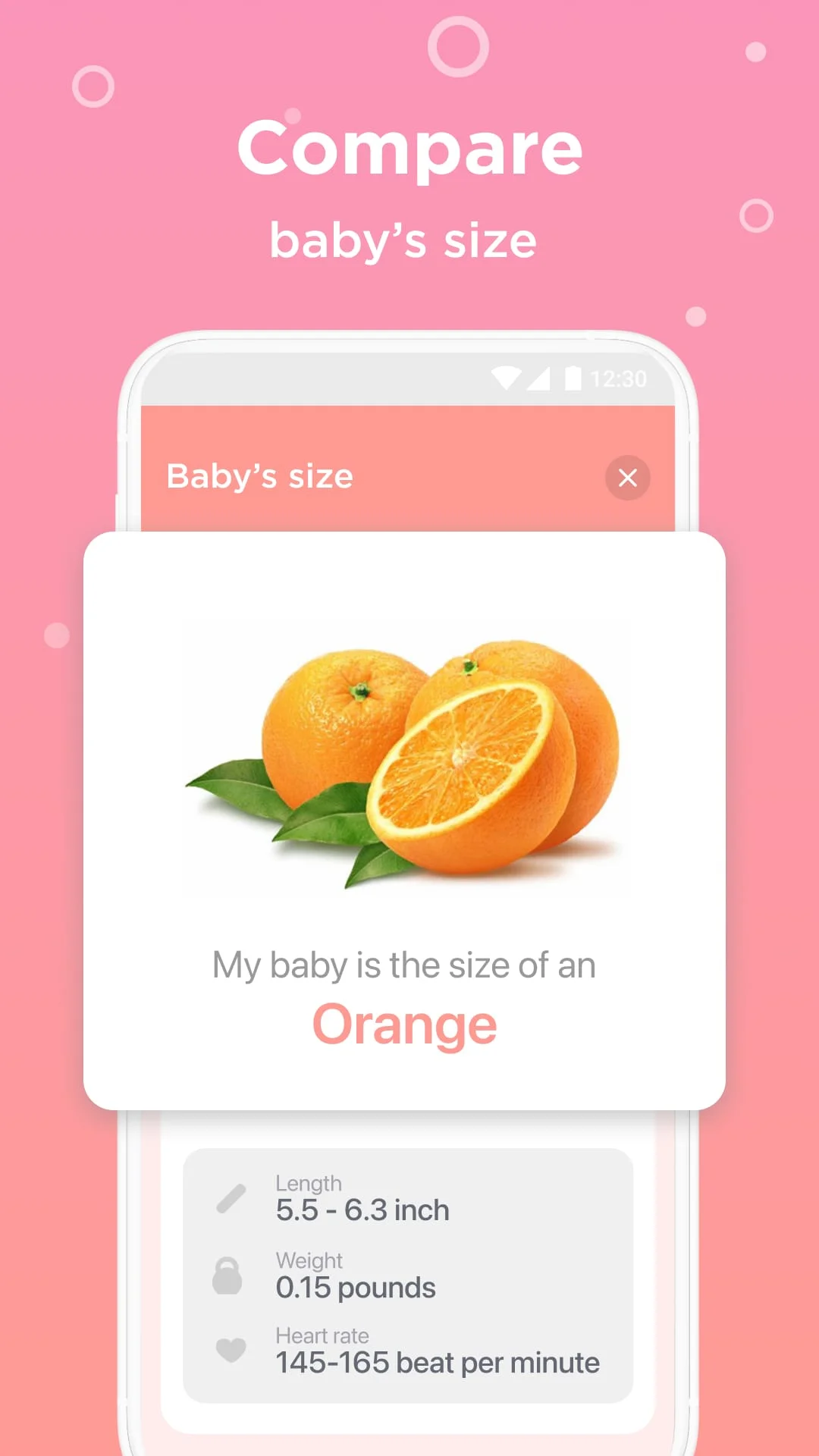 Pregnancy Tracker Week By Week Screenshot 3
