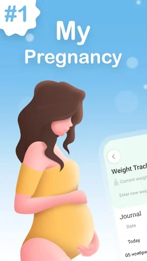 My Pregnancy - Baby Tracker Screenshot 1
