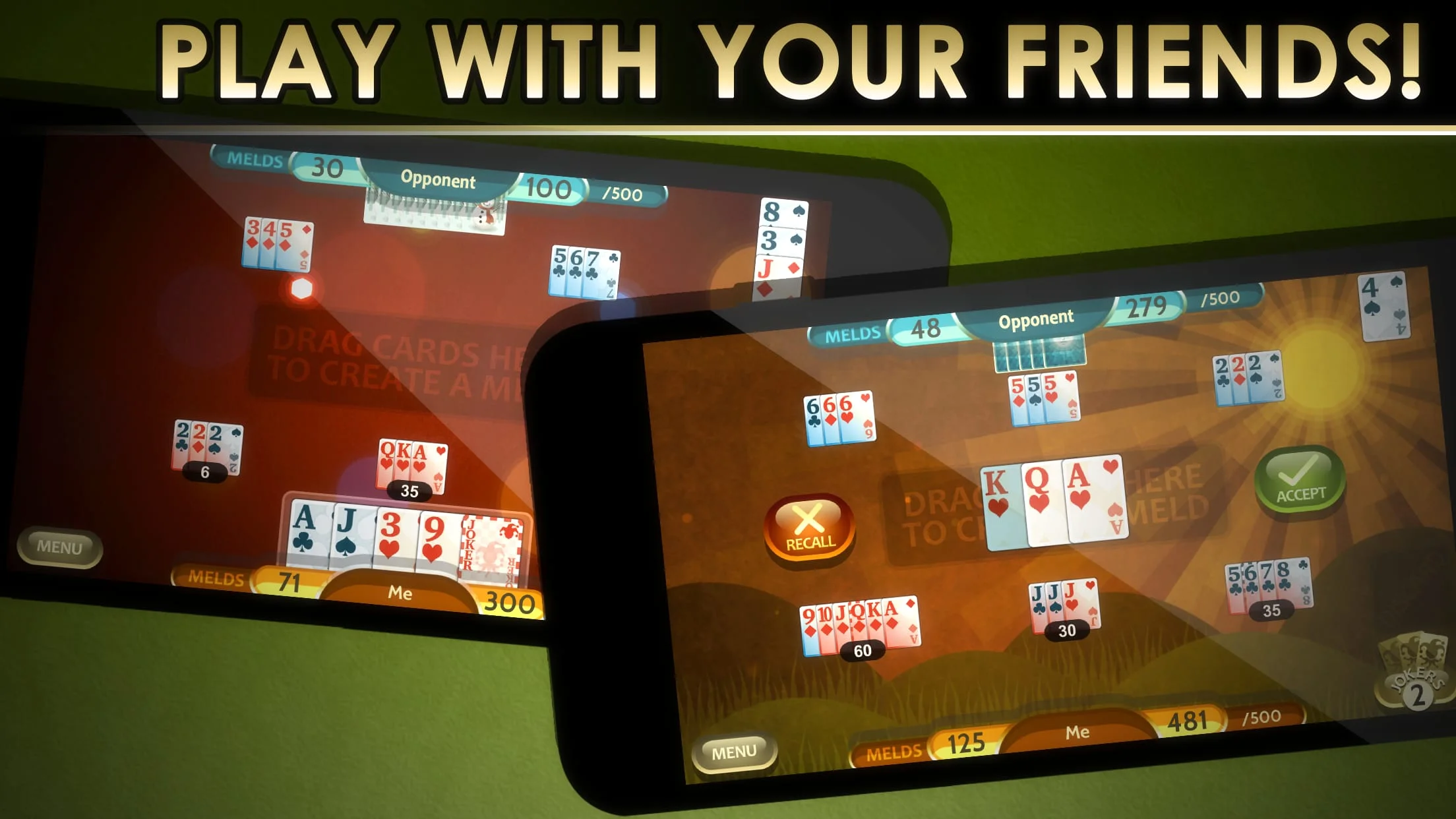 Rummy 500 Screenshot 3
