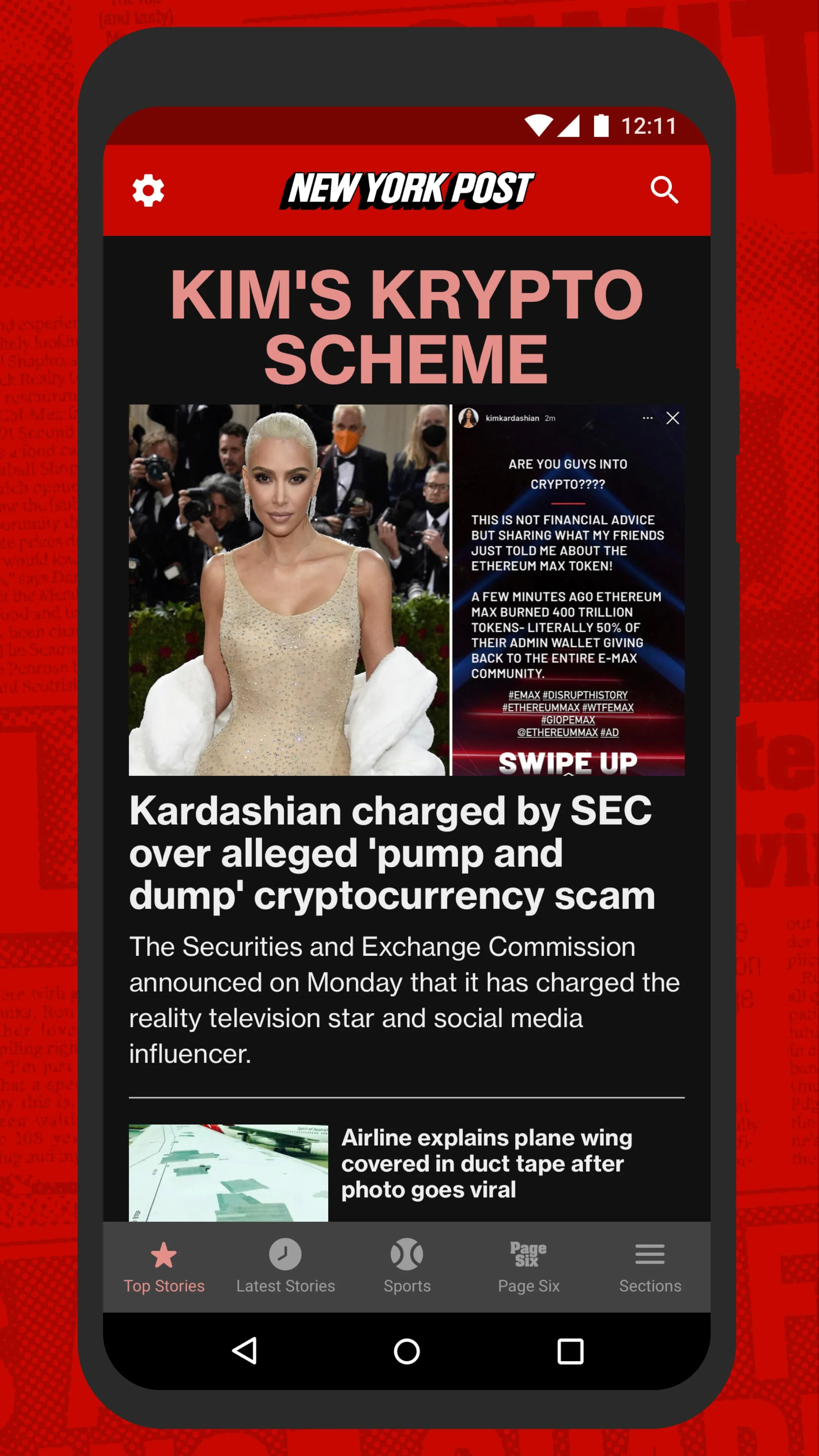 New York Post for Phone Screenshot 2