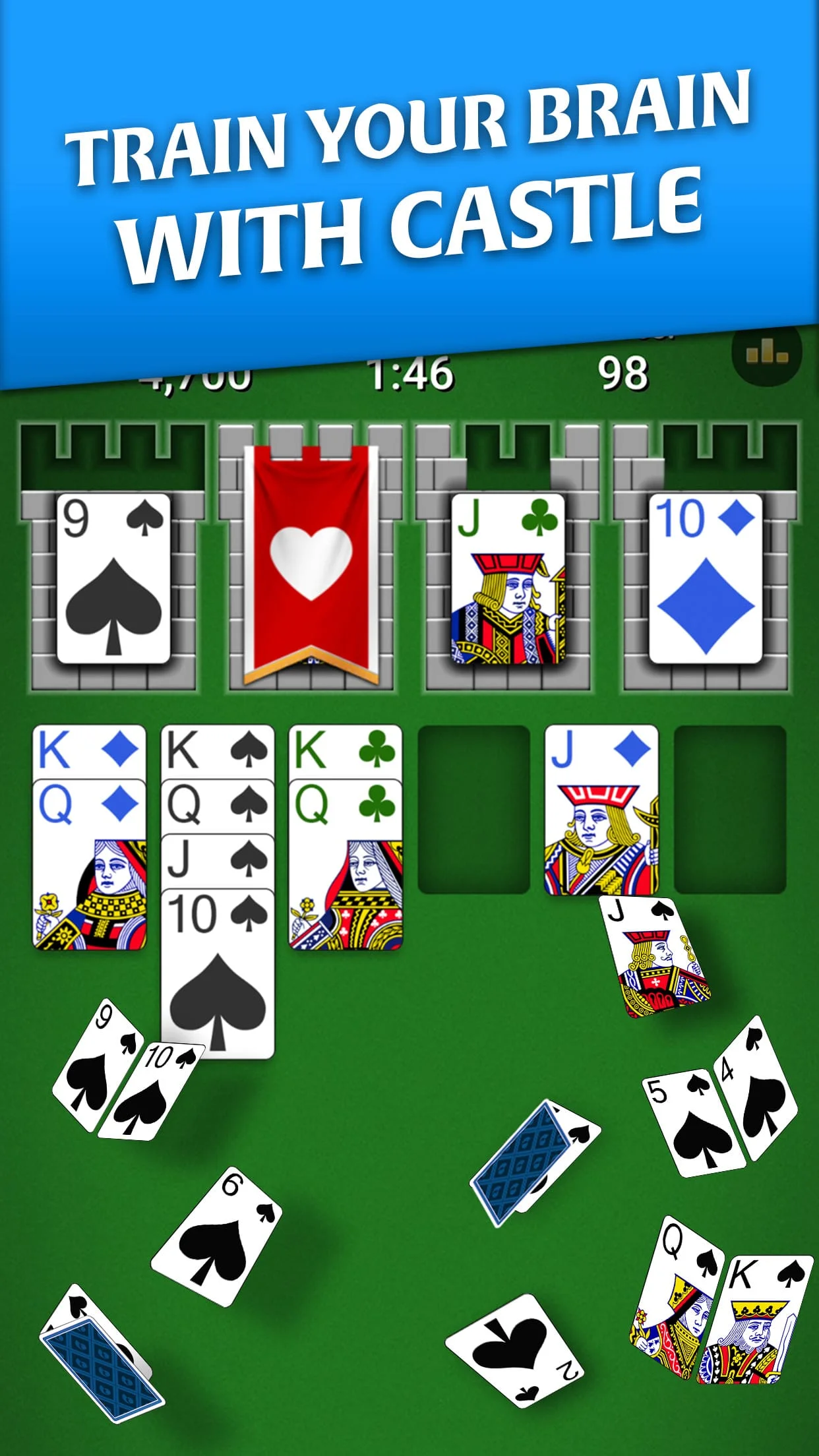 Castle Solitaire: Card Game Screenshot 1