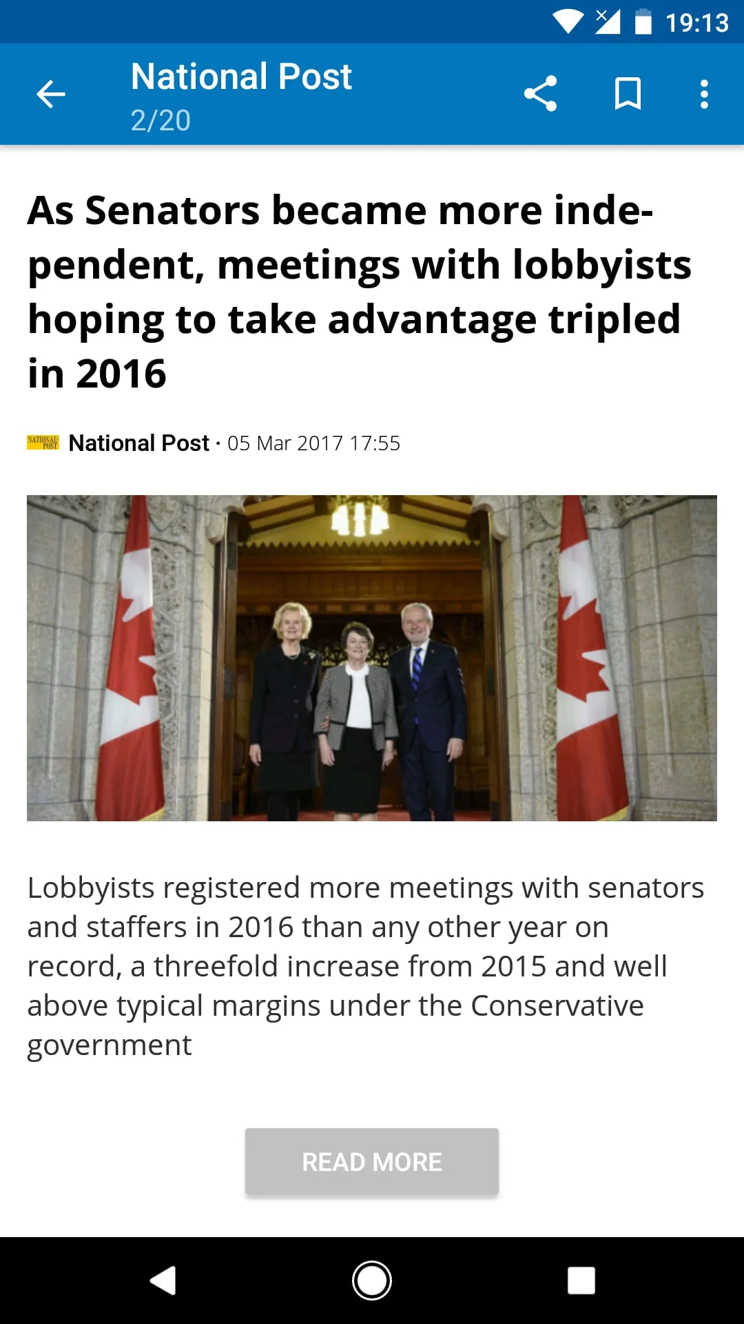 Canada News Screenshot 3