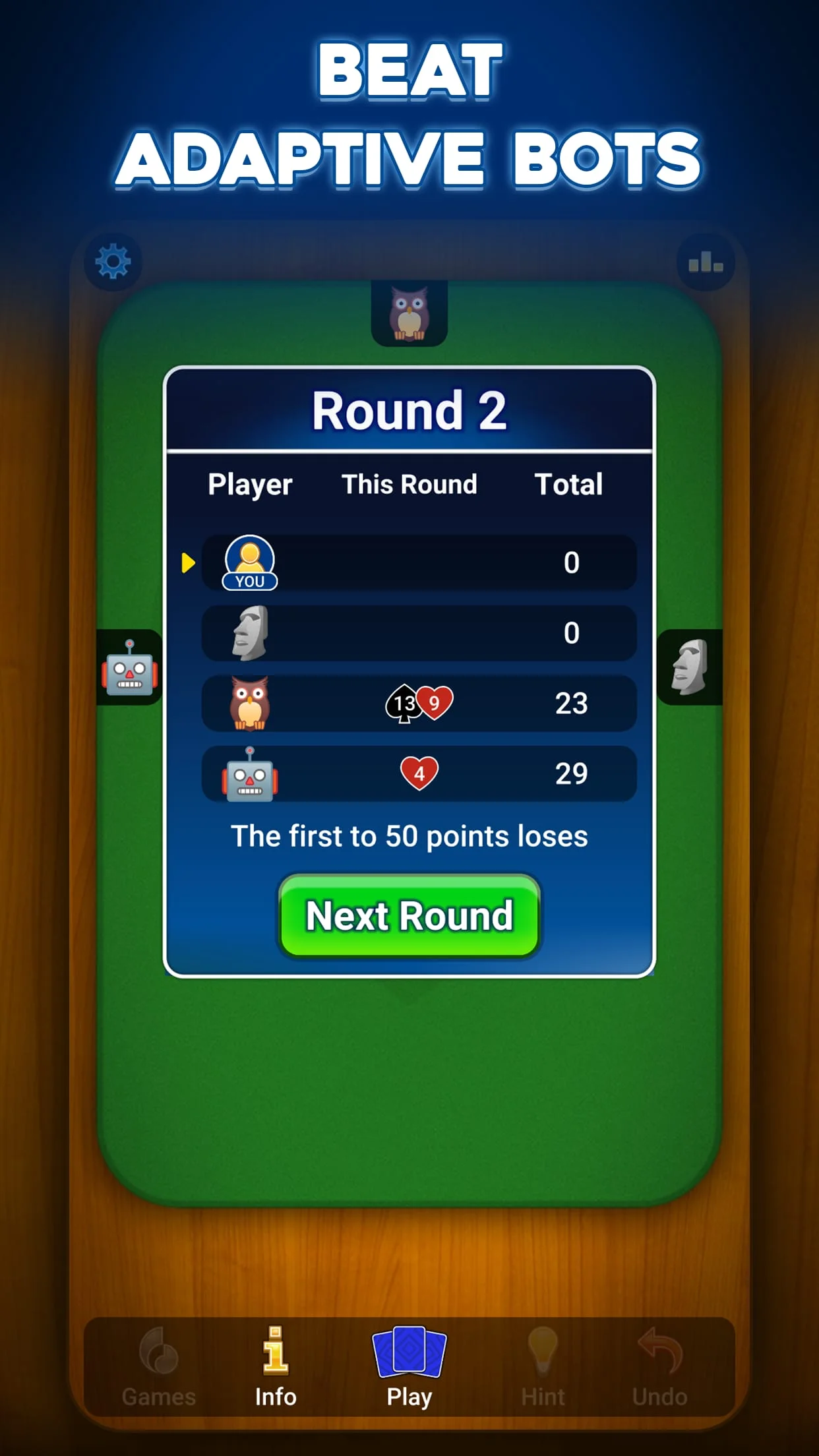 Hearts: Card Game Screenshot 4