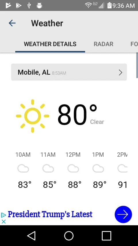 WKRG News 5 - Mobile Pensacola Screenshot 4