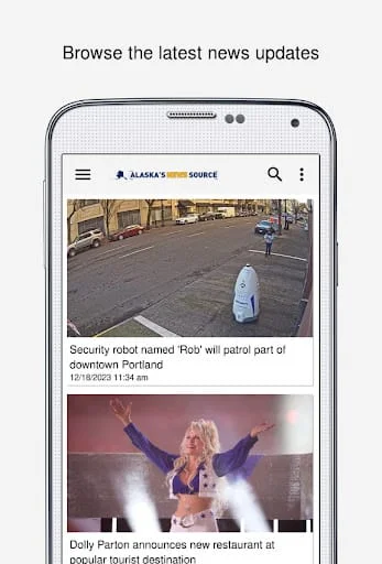 Alaska's News Source Screenshot 2