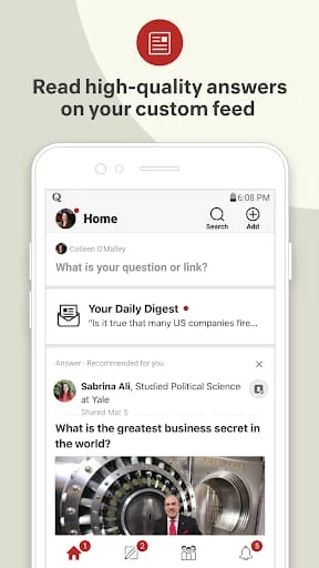 Quora: the knowledge platform Screenshot 1