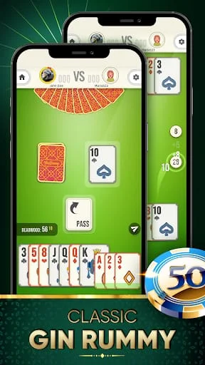 Gin Rummy: Card Game Online Screenshot 1