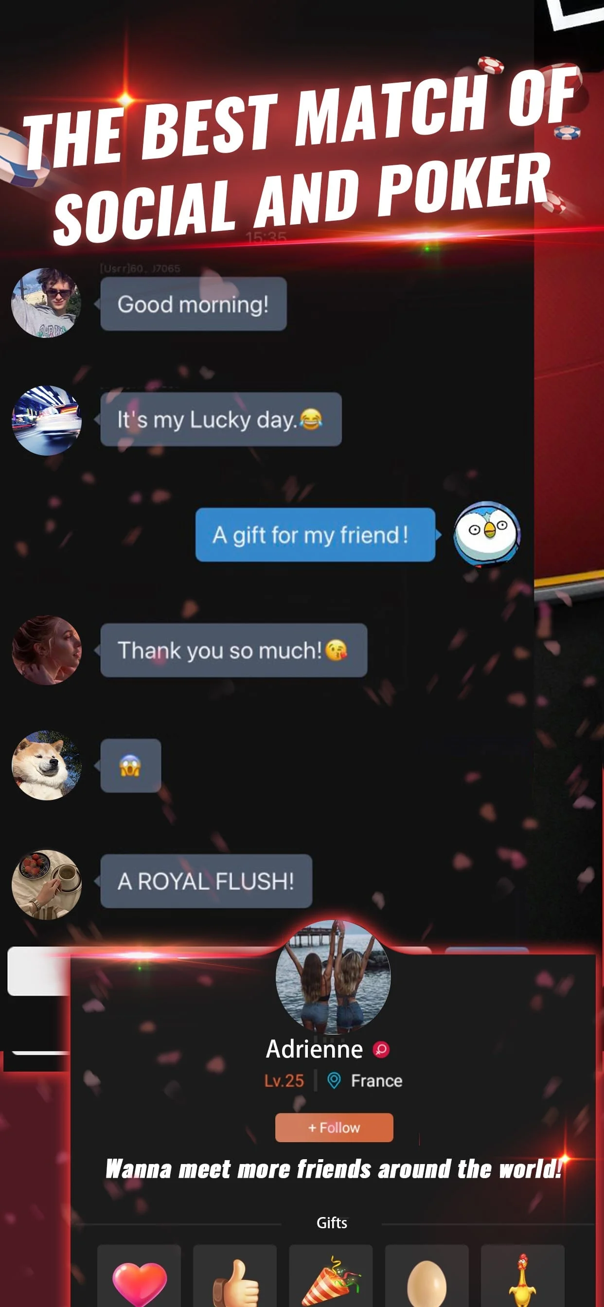 PokerGaga: Texas Holdem Live Screenshot 4