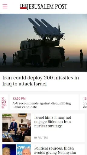 Jerusalem Post Screenshot 1