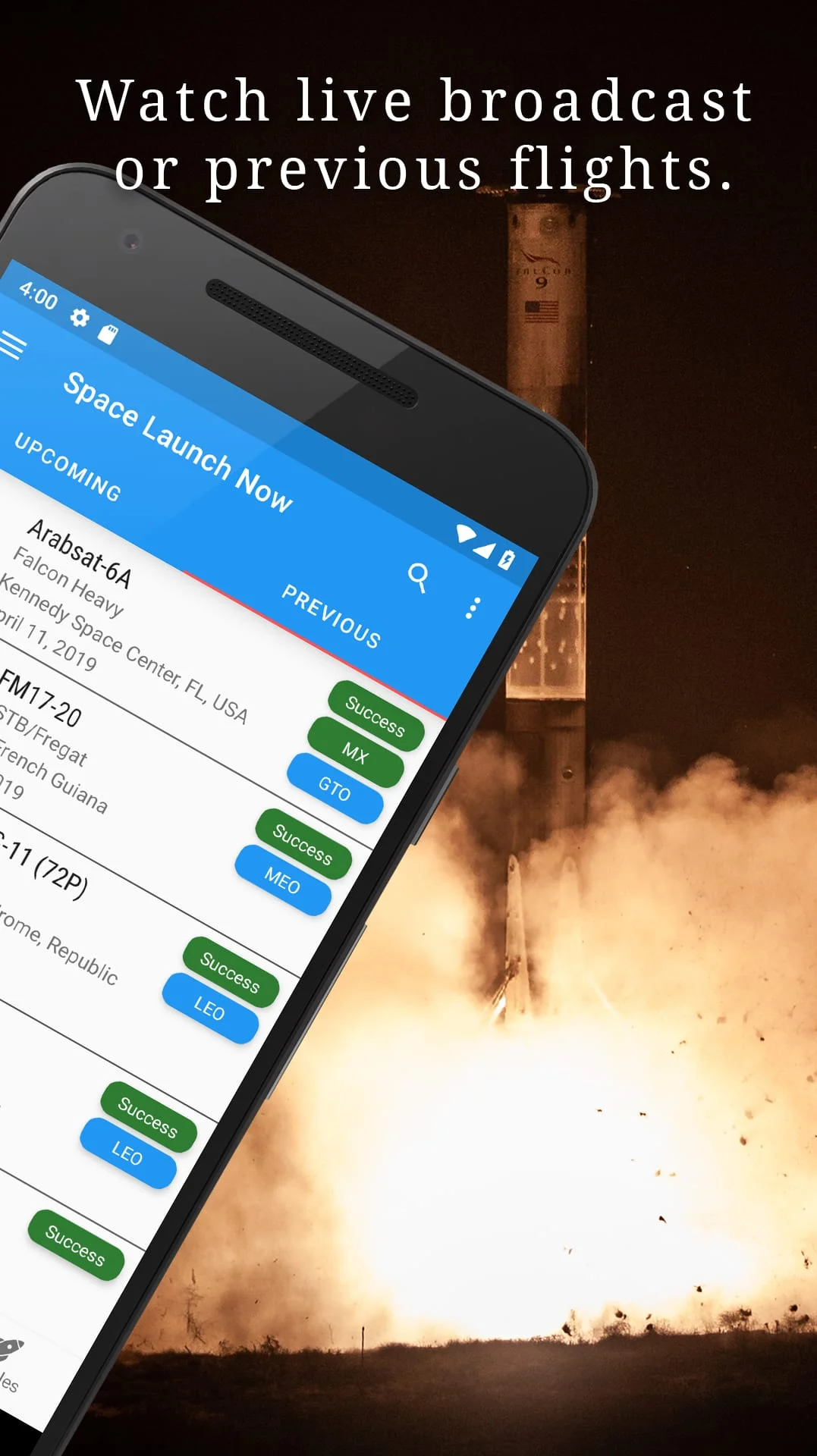 Space Launch Now Screenshot 3