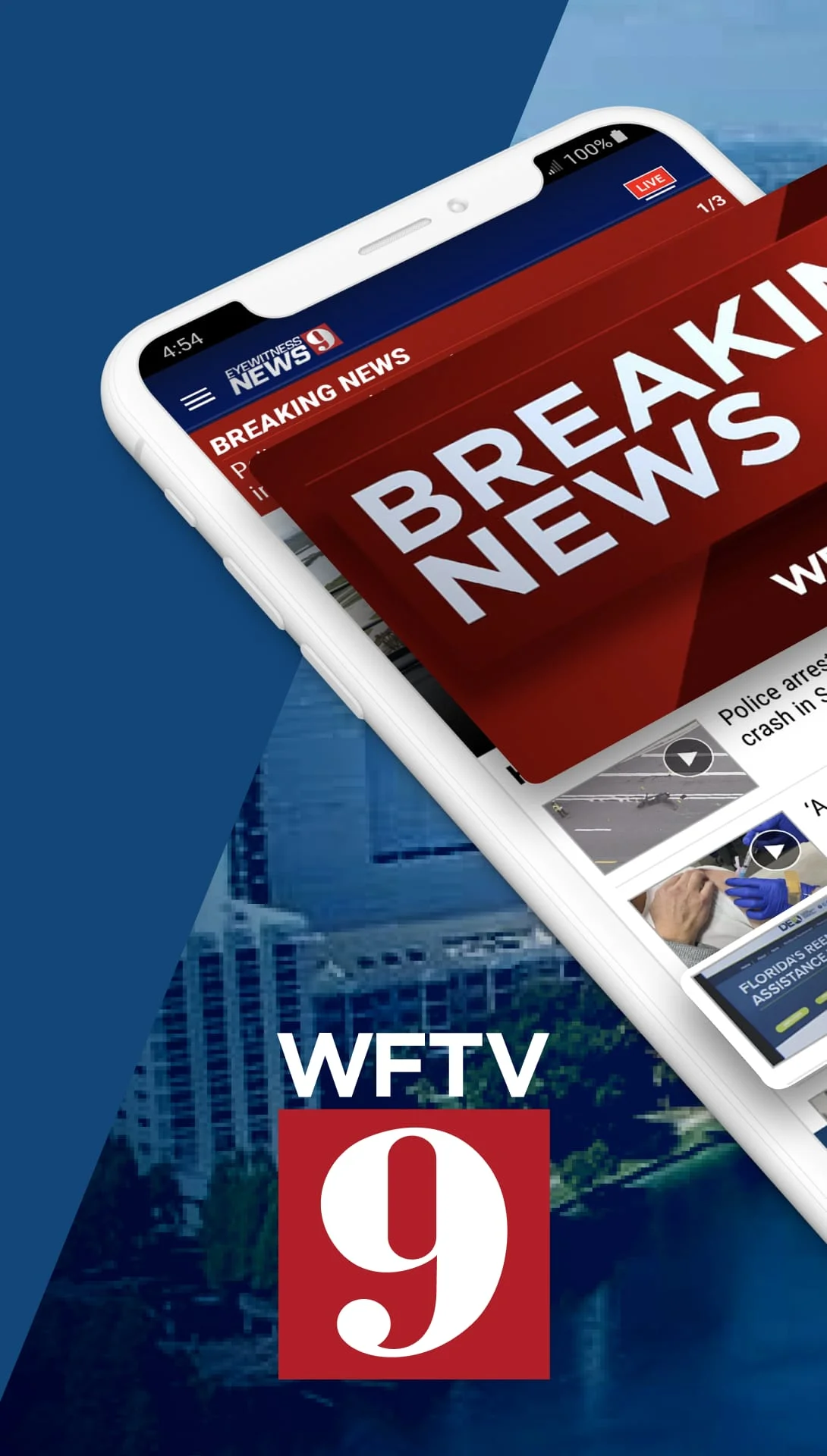 WFTV Channel 9 Eyewitness News Screenshot 1